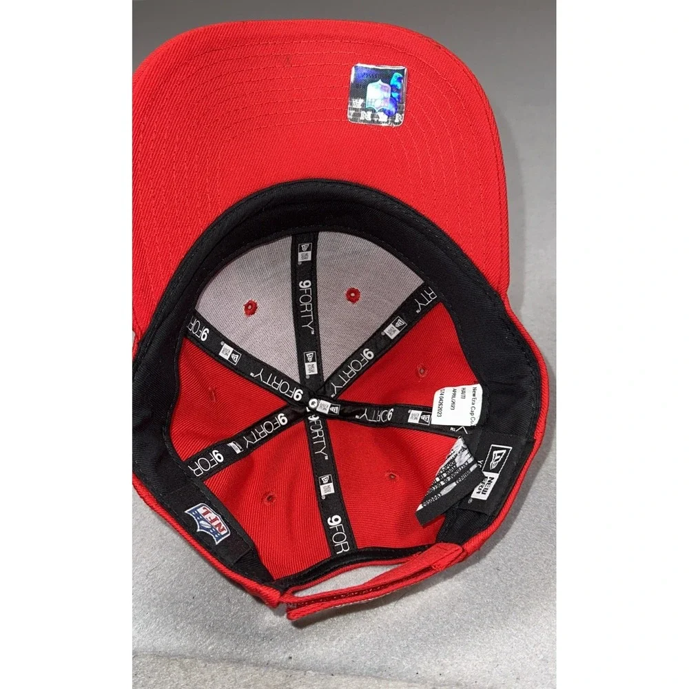 NFL Kansas City Chiefs Youth New Era 9Forty Adjustable Ball Cap Red